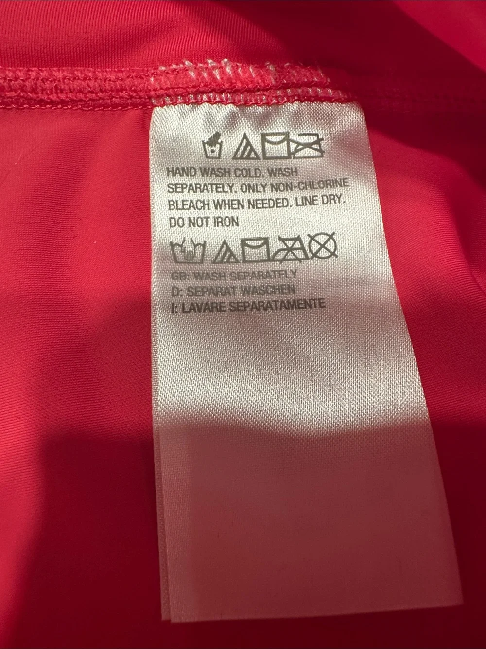 NWOT D & Co BEACH Bright Floral Shark HemTankini w/Pink Swim Shorts Sz 10 - Picture 9 of 16
